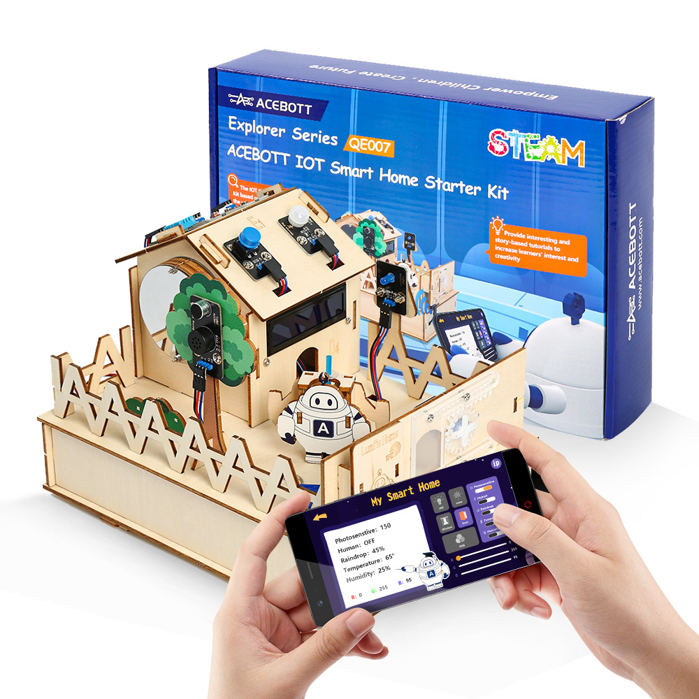 Home Automation Diy Projects - ACEBOTT DIY Smart Home Kit for