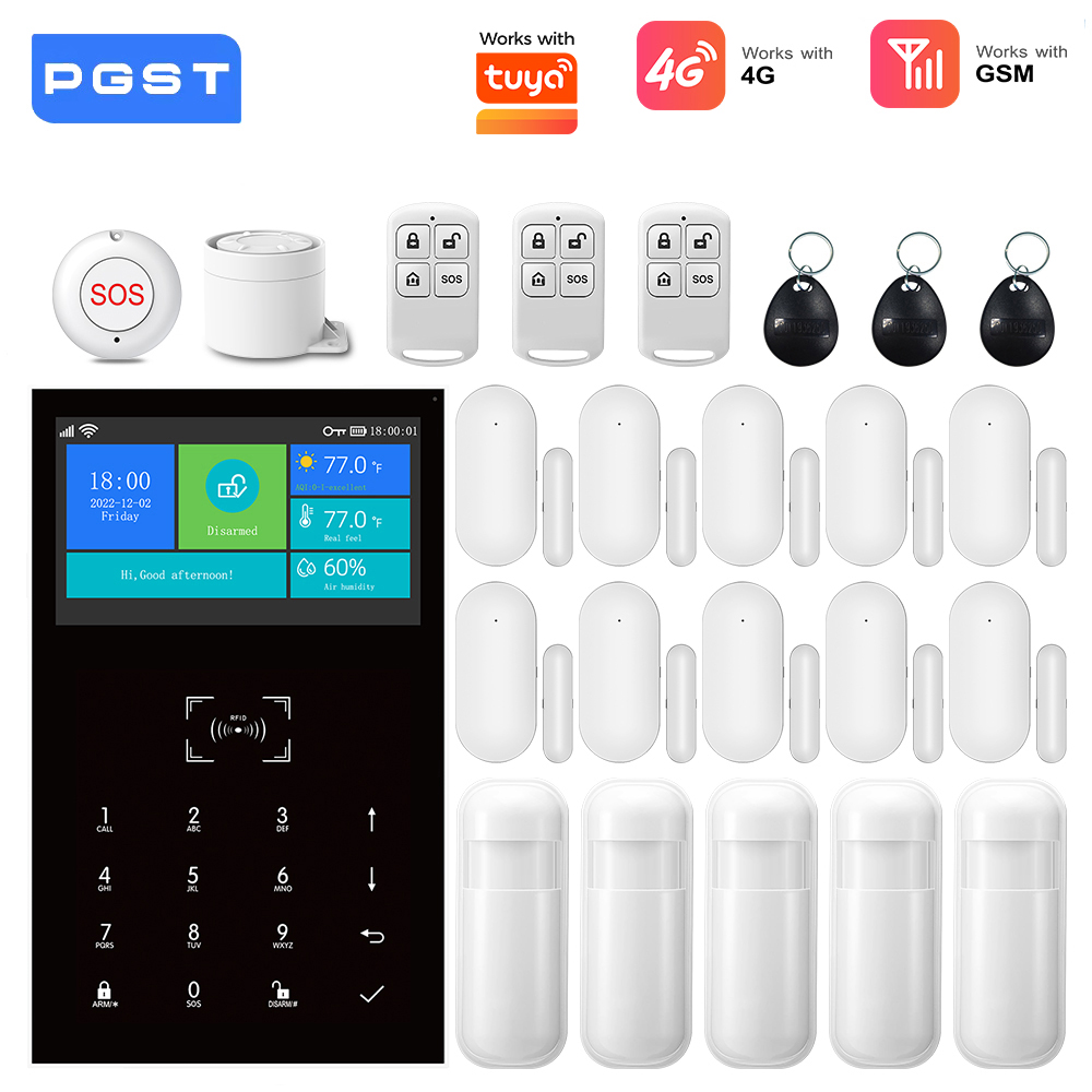Smart Home Automation Diy - 4G GSM WiFi Alarm System Work