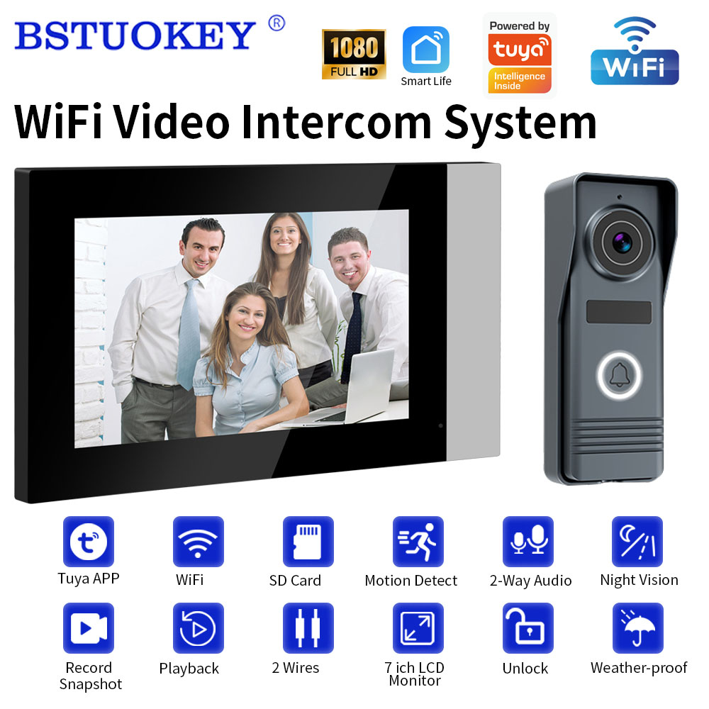 2-Wires Smart Home Wifi 1080P  - Smart Doorbell Wired recension och pris