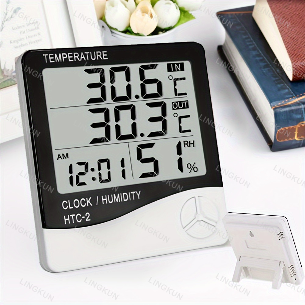 LCD Digital Thermometer Hygrom - Home Automation Industry recension och pris