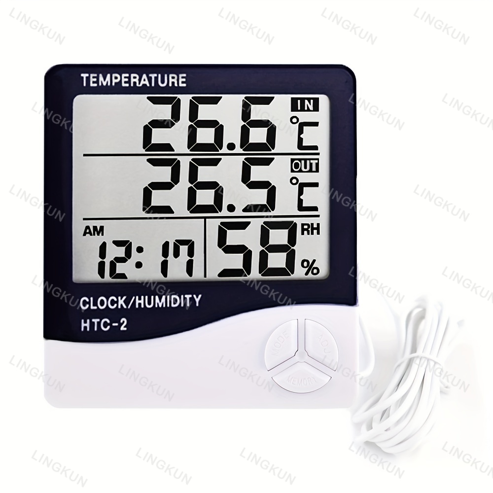 LCD Digital Thermometer Hygrom - Home Automation Industry recension och pris