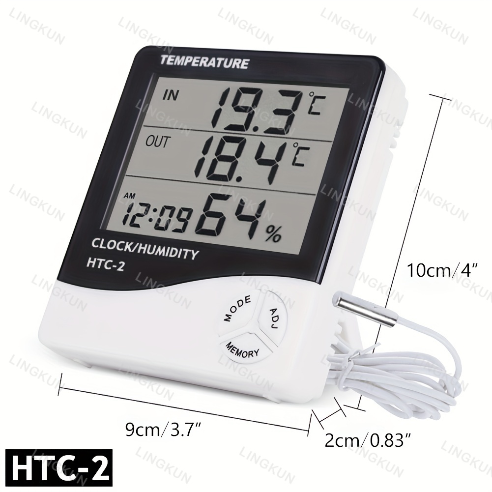 LCD Digital Thermometer Hygrom - Home Automation Industry recension och pris