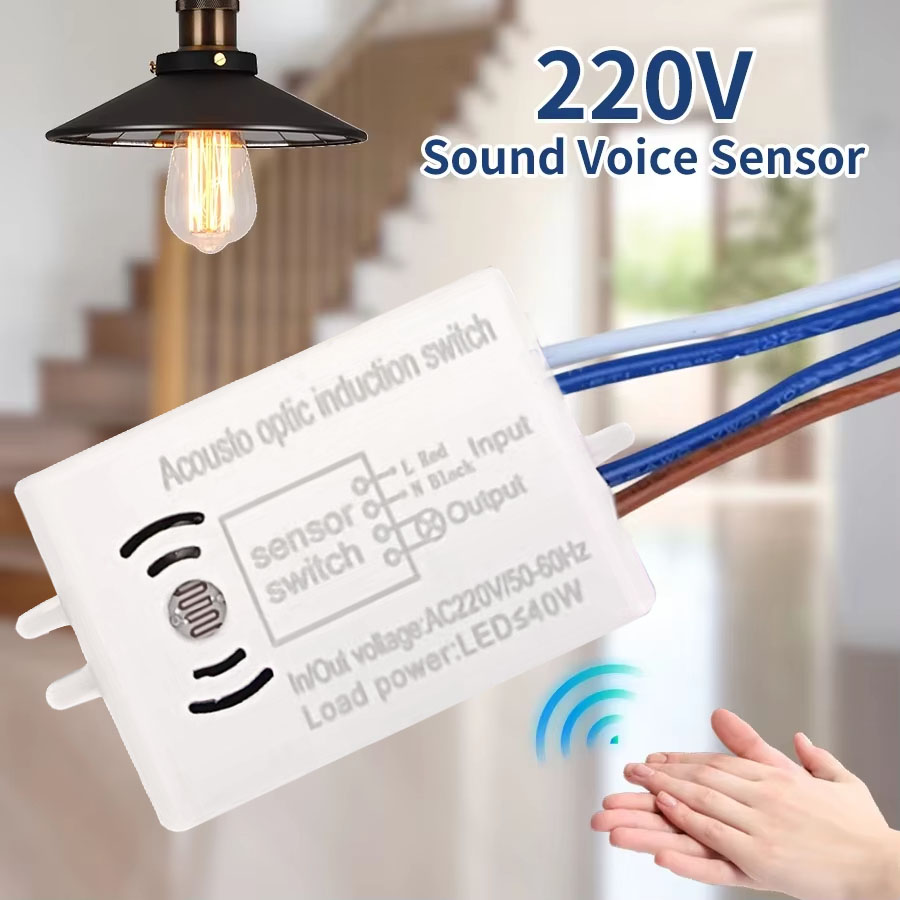 Sound Voice Sensor Switch Smar - Home Automation Industry recension och pris