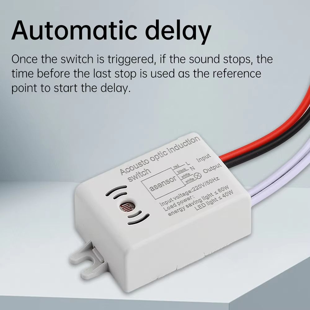 Sound Voice Sensor Switch Smar - Home Automation Industry recension och pris