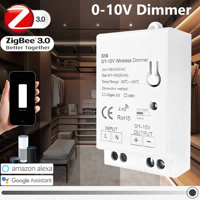 Zigbee 3.0 0-10V 1-10V Dimmer  - Zigbee Coordinator Stick recension och pris
