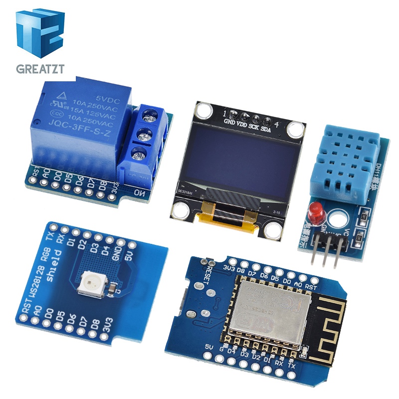 WeMos D1 Mini ESP8266 ESP-12F  - Esp8266 Nodemcu Board recension och pris