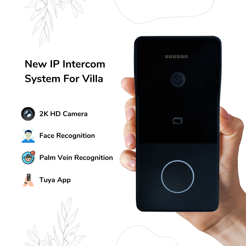 Tuya Smart Video Doorbell Outd - Smart Doorbell Wired recension och pris
