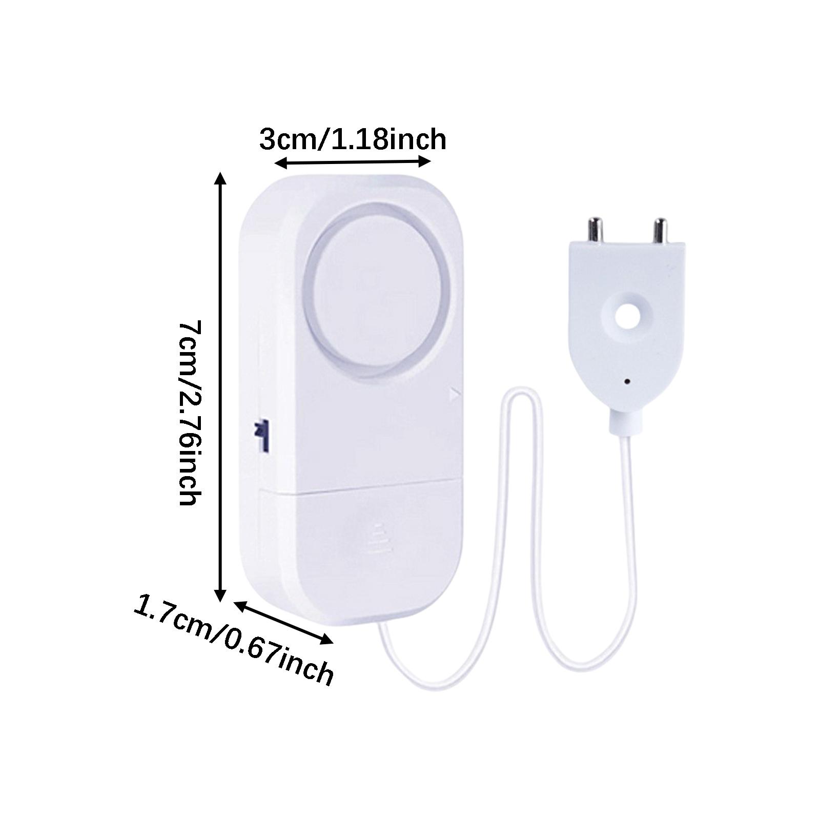 Water Leak Alarm Waterproof Co - Water Leak Detector Wired recension och pris