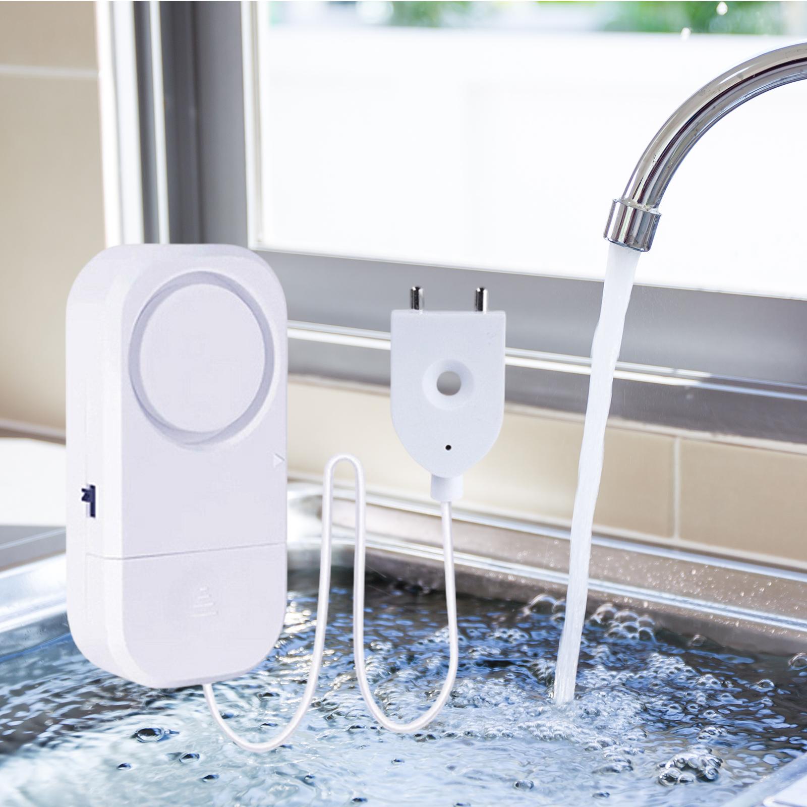 Water Leak Alarm Waterproof Co - Water Leak Detector Wired recension och pris