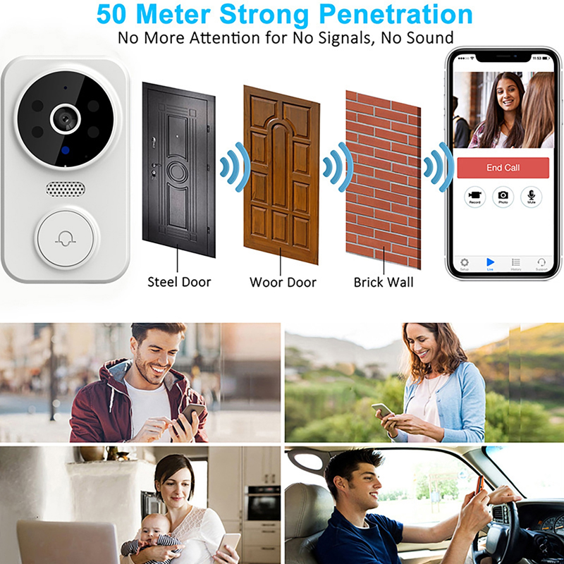 WiFi Smart Video Doorbell Came - Smart Doorbell Wired recension och pris