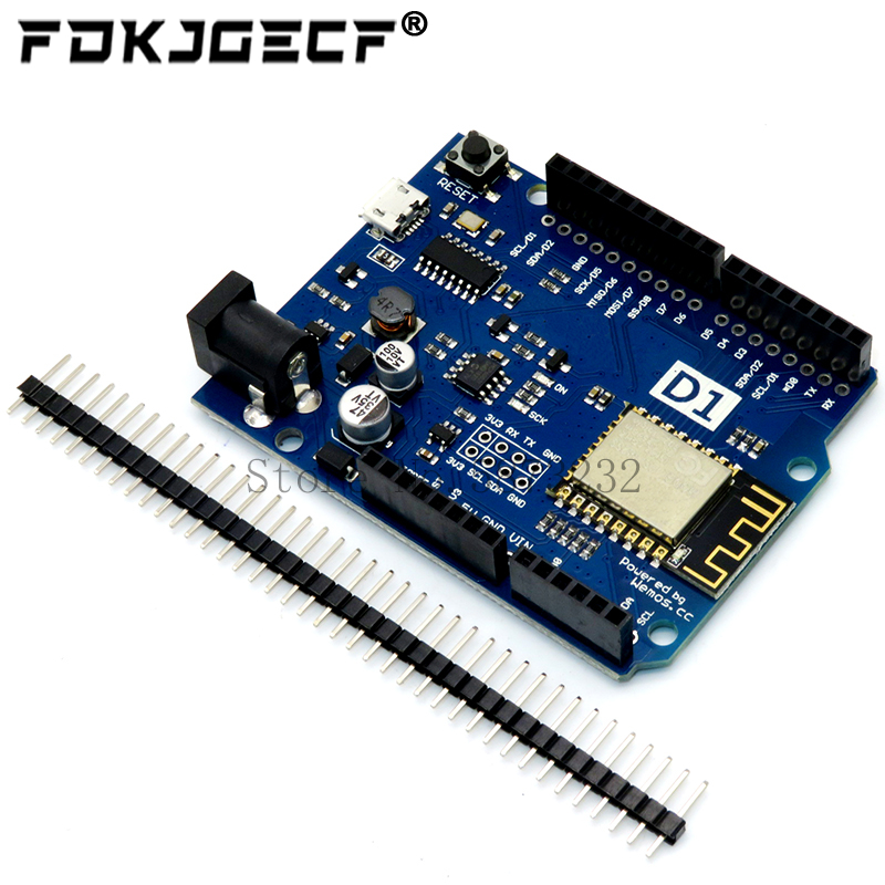 WeMos D1 R2 WiFi uno based ESP - Esp8266 Nodemcu Board recension och pris