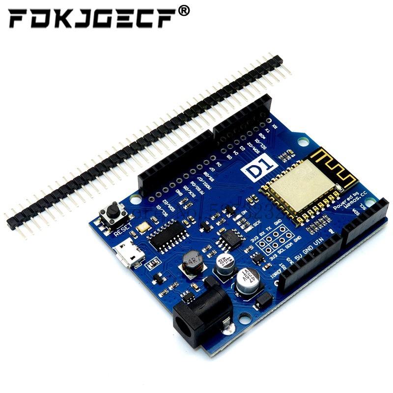 WeMos D1 R2 WiFi uno based ESP - Esp8266 Nodemcu Board recension och pris