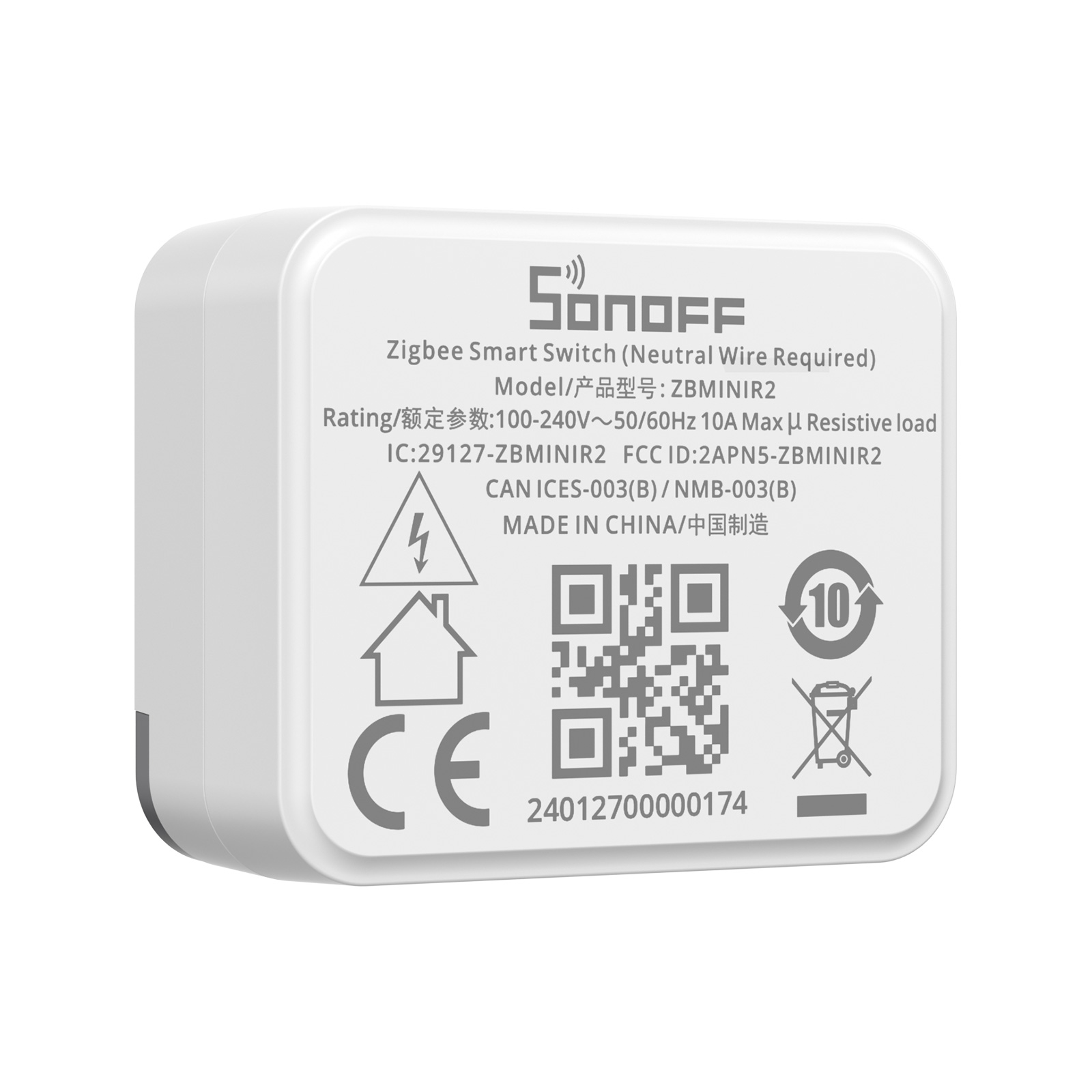 SONOFF ZBMinir2 Zigbee Smart S - Sonoff Basic Switch recension och pris