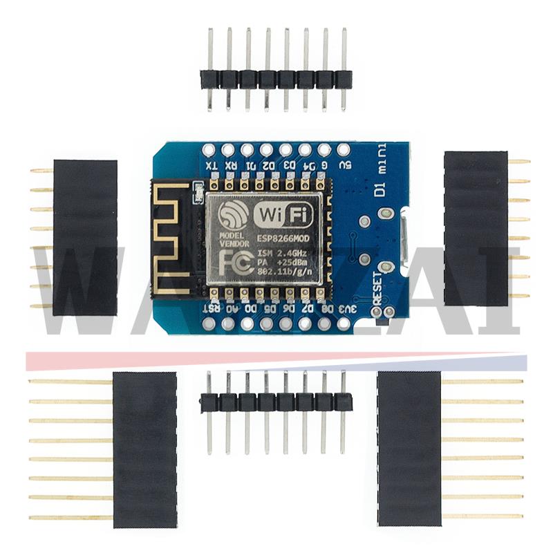 WeMos D1 Mini Pro V3.0.0 Bytes - Esp8266 Nodemcu Board recension och pris