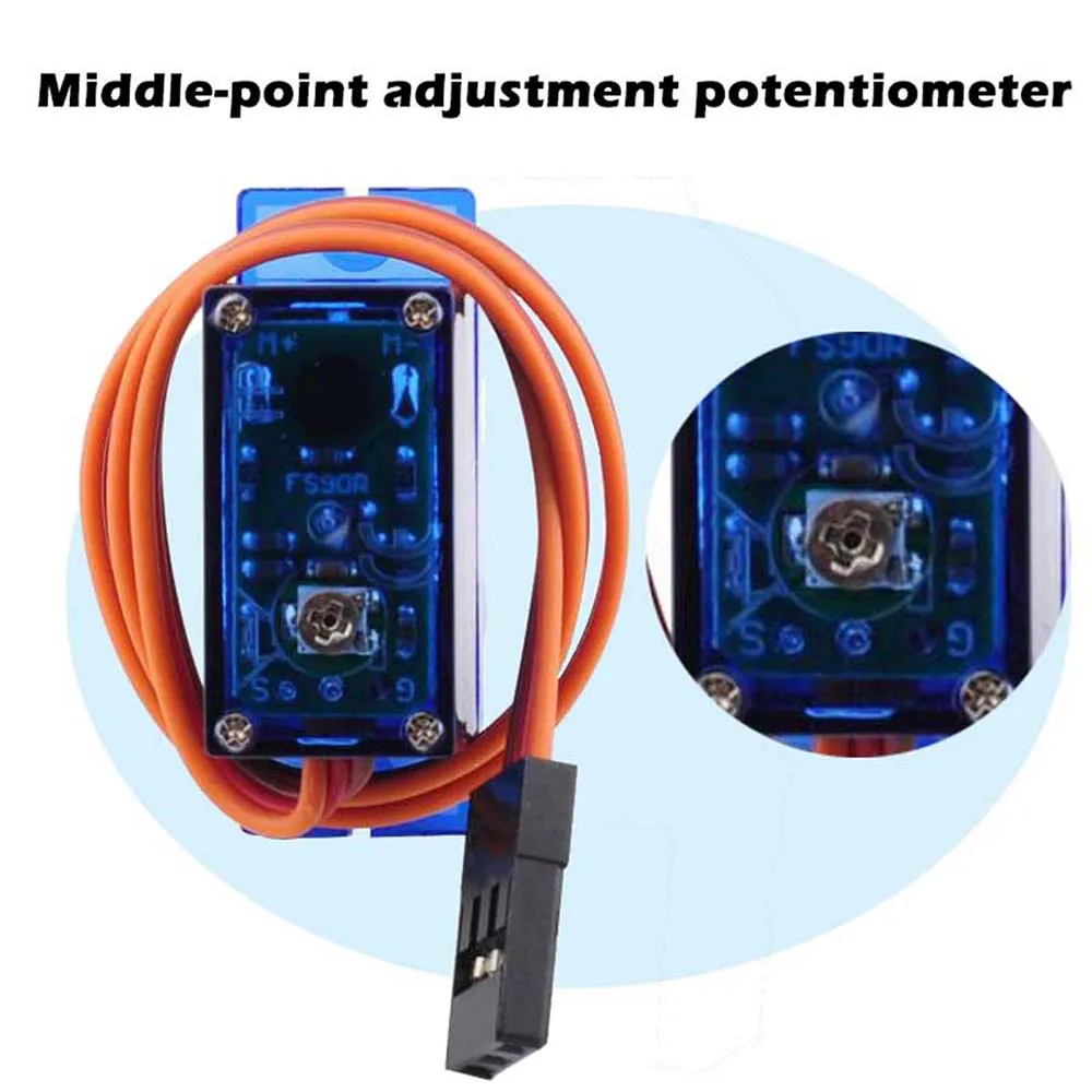 Feetech Mini FS90R Micro Servo - Diy Automation recension och pris