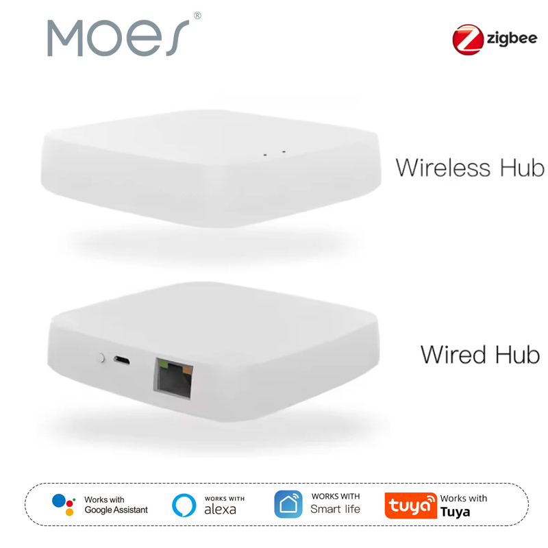 Moes Tuya ZigBee 3.0 Smart Gat - Matter Hub Thread recension och pris