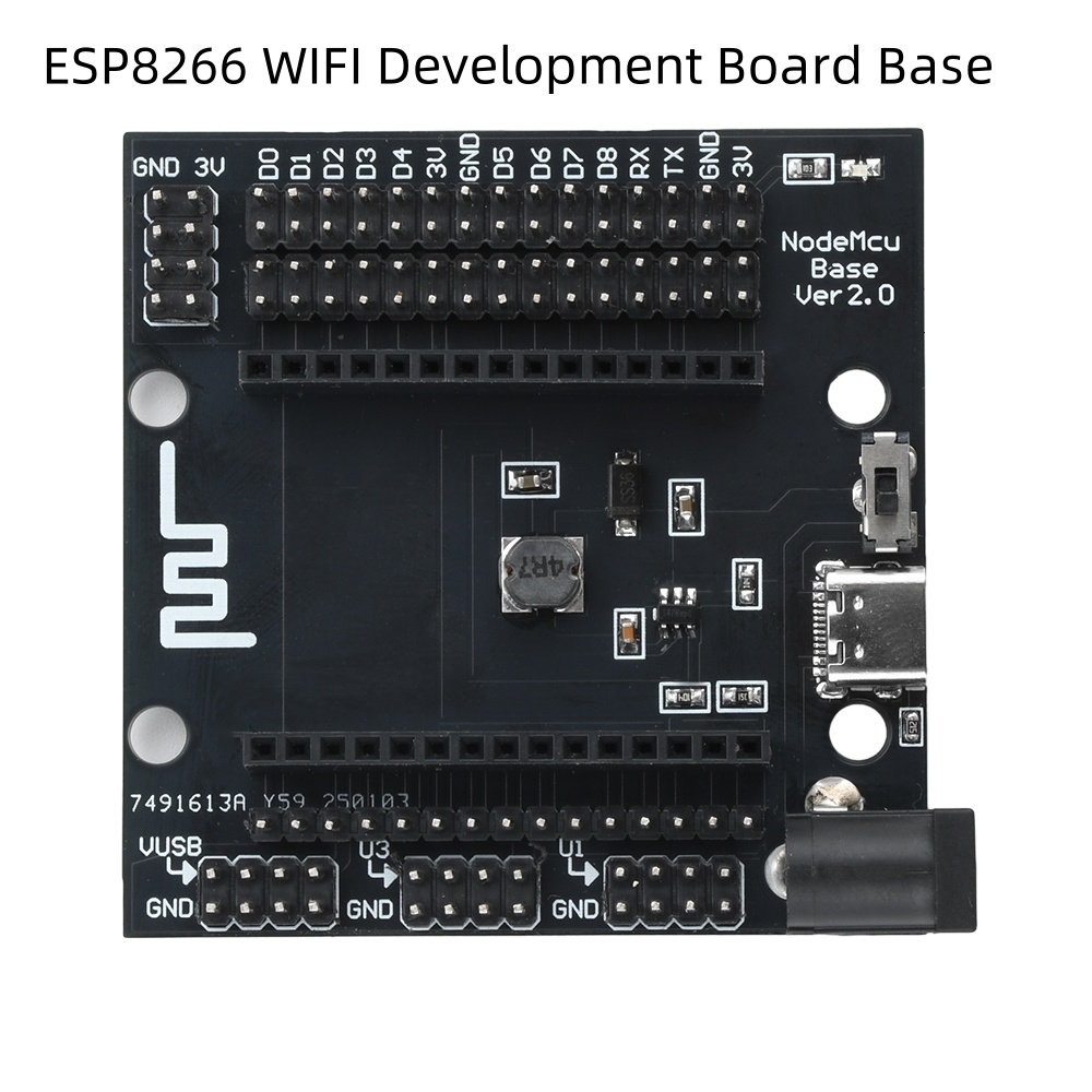NodeMcu Base ESP8266 Testing D - Esp8266 Nodemcu Board recension och pris