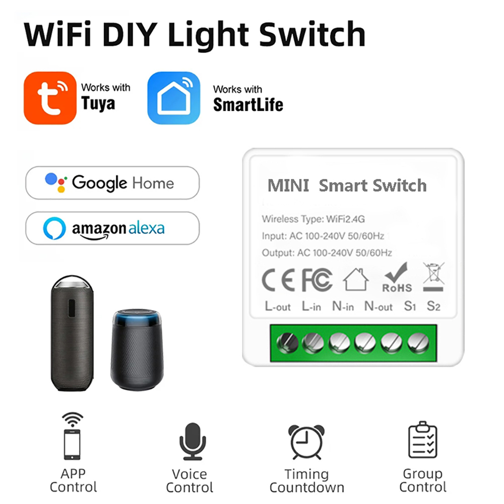 2 Way Control Tuya Mini 16A Wi - Smart Home Automation Diy recension och pris
