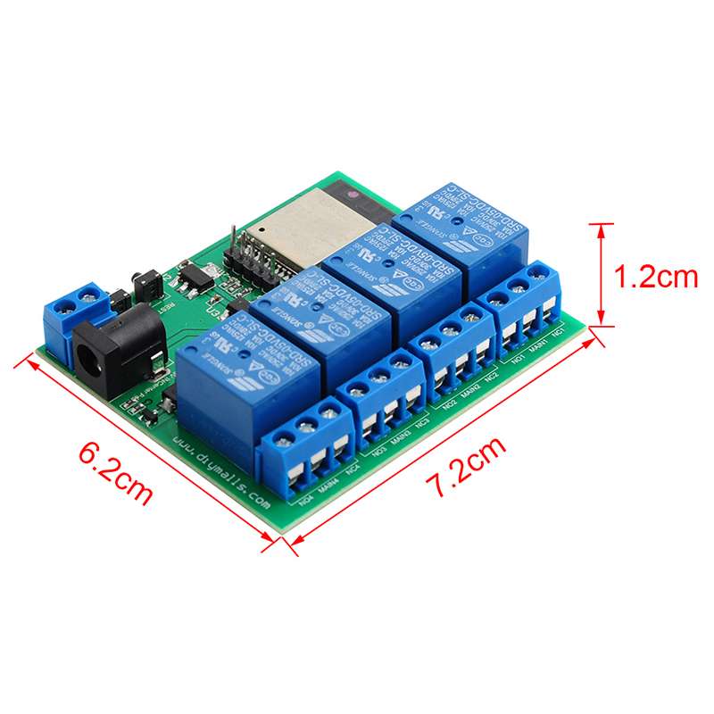 ESP32S 4-Channel WiFi/Bluetoot - Iot Diy Home Automation recension och pris