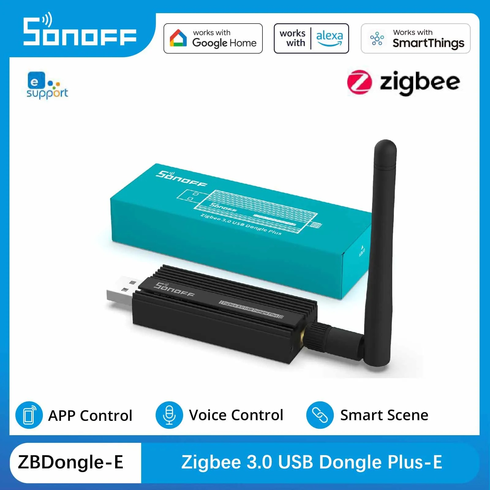 Sonoff Zigbee 3.0 Usb Dongle P - Zigbee Coordinator Stick recension och pris