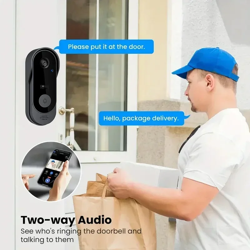 Video HD Wireless Waterproof D - Smart Doorbell Wired recension och pris