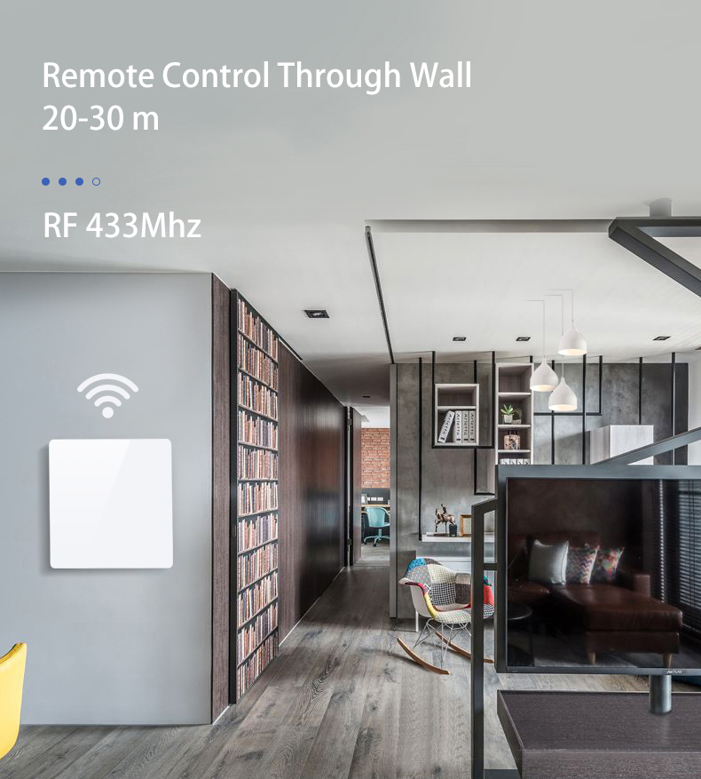 DIY RF 433Mhz Wireless Switch  - Home Automation Panel Diy recension och pris