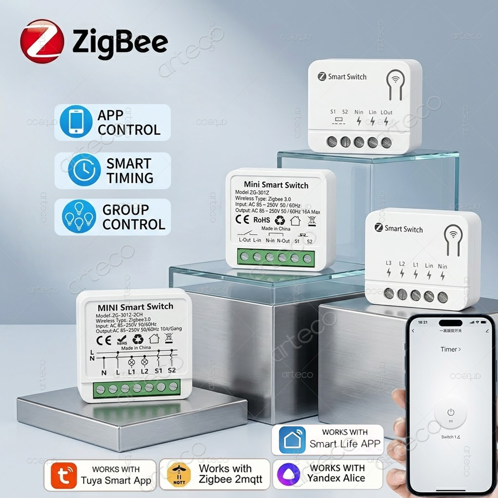 Tuya Zigbee Mini DIY Smart Swi - Smart Home Automation Diy recension och pris