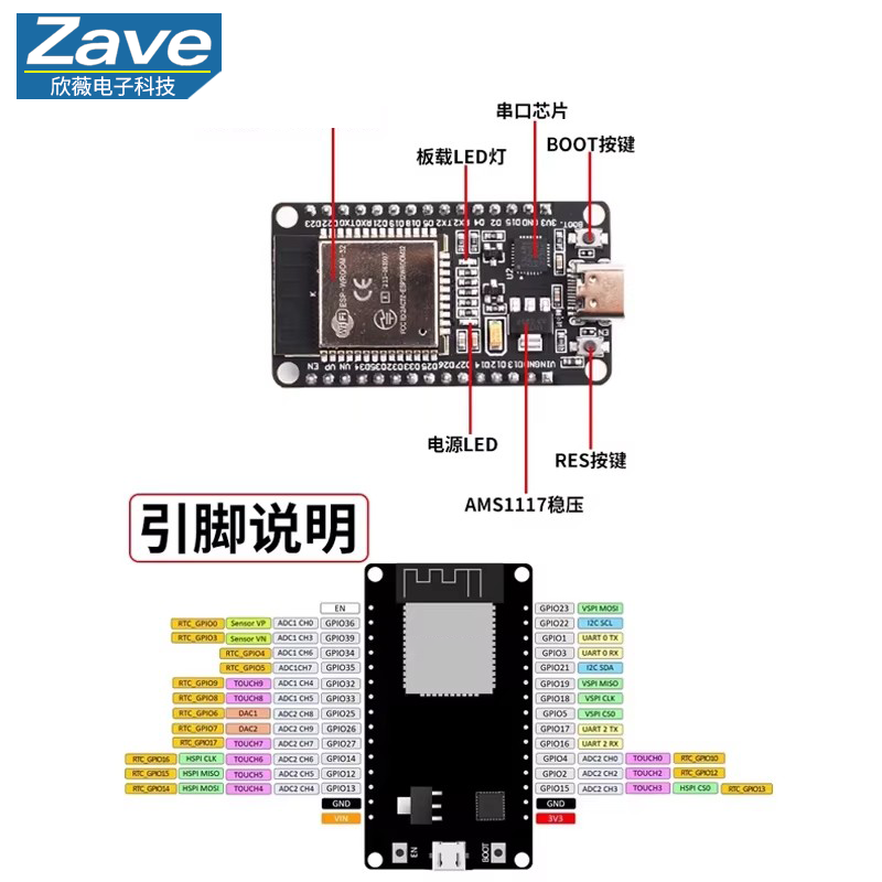 ESP32 WiFi Bluetooth Developme - Esp8266 Nodemcu Board recension och pris