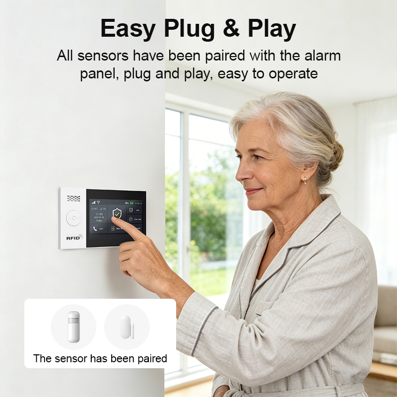 PGST 2G GSM WiFi Alarm System  - Smart Home Automation Diy recension och pris
