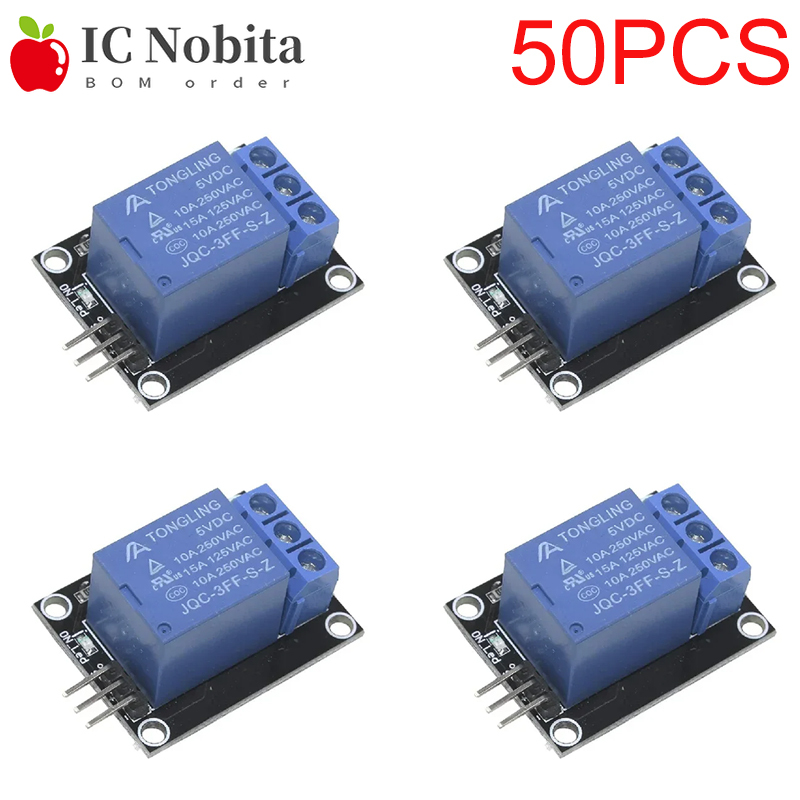 50PCS KY-019 5V 1-Channel Rela - Home Automation Raspberry Pi recension och pris