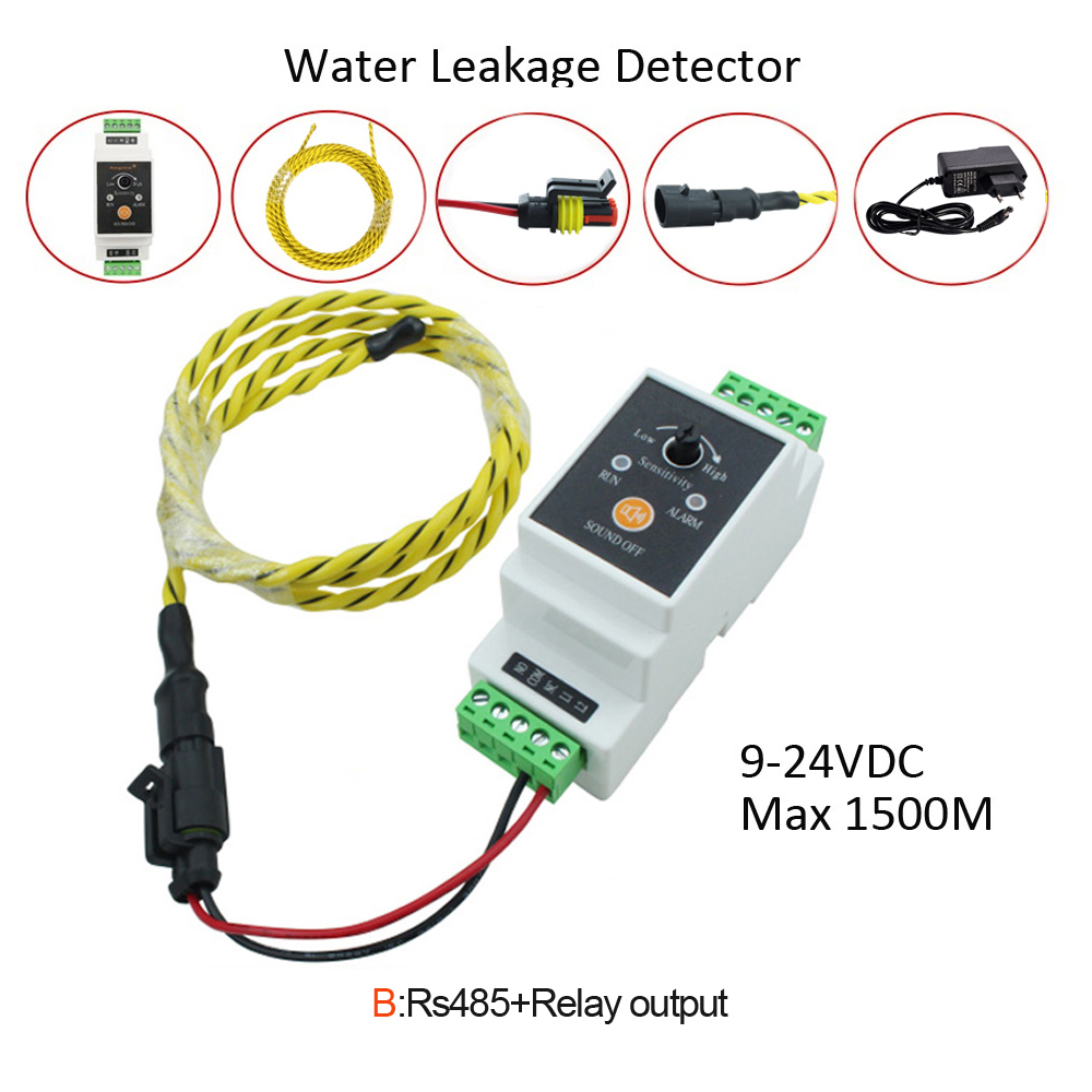 1Set Wire Water Leakage Detect - Water Leak Detector Wired recension och pris