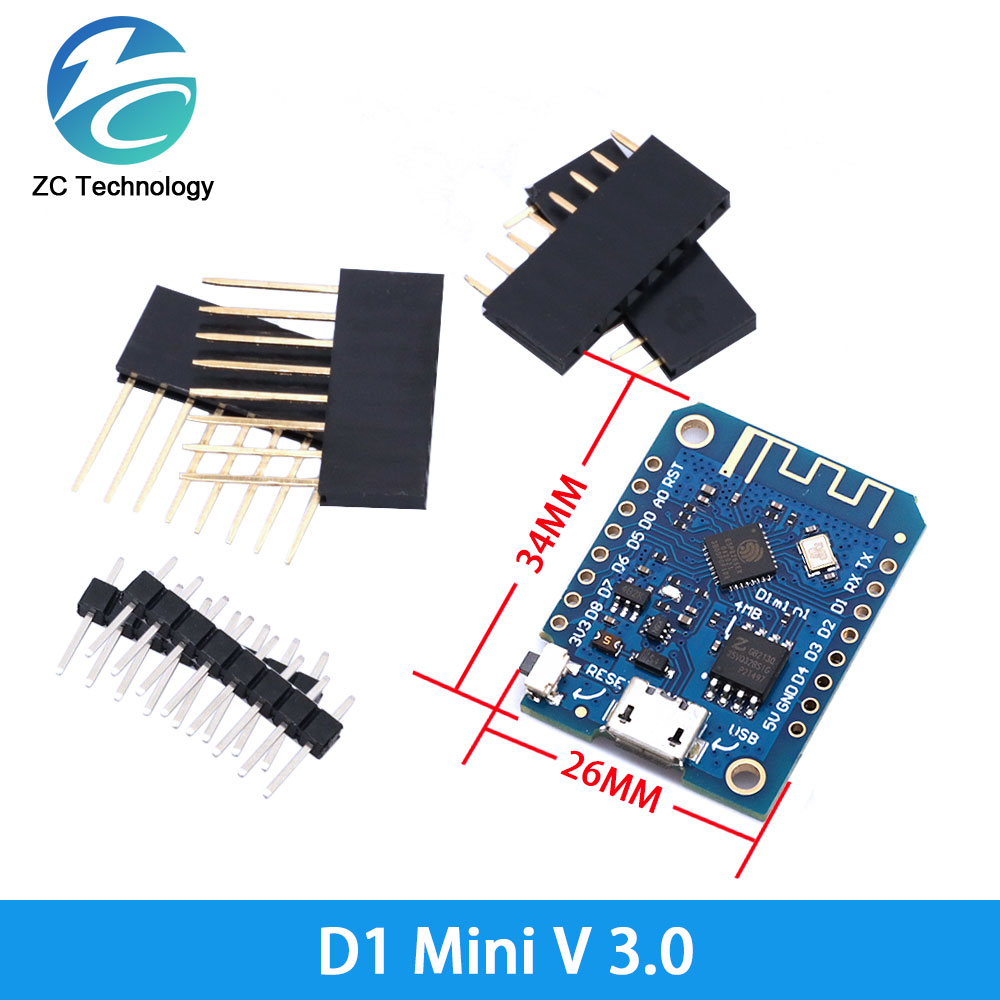 D1 Mini ESP8266 ESP-12F CH340G - Esp8266 Nodemcu Board recension och pris