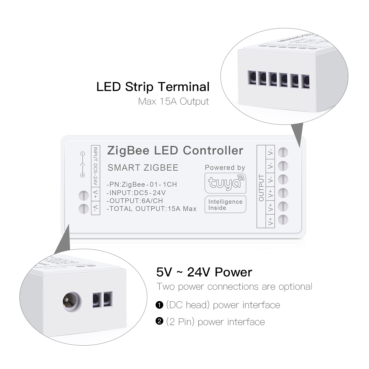 Zigbee 3.0 WiFi LED Controller - Zigbee Coordinator Stick recension och pris