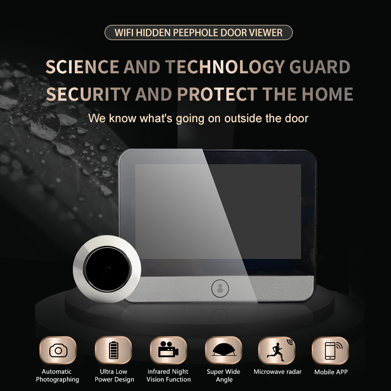 Smart tuya APP security protec - Smart Doorbell Wired recension och pris