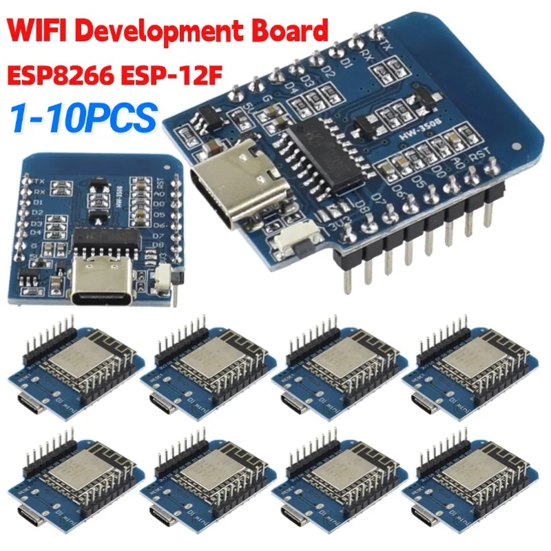 1-10PCS ESP8266 ESP-12F D1 Min - Esp8266 Nodemcu Board recension och pris