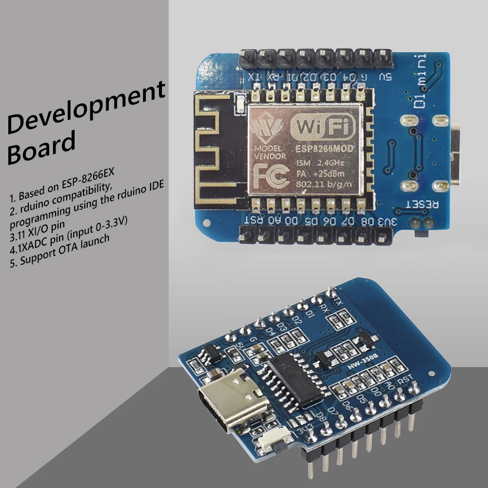 1-10PCS ESP8266 ESP-12F D1 Min - Esp8266 Nodemcu Board recension och pris