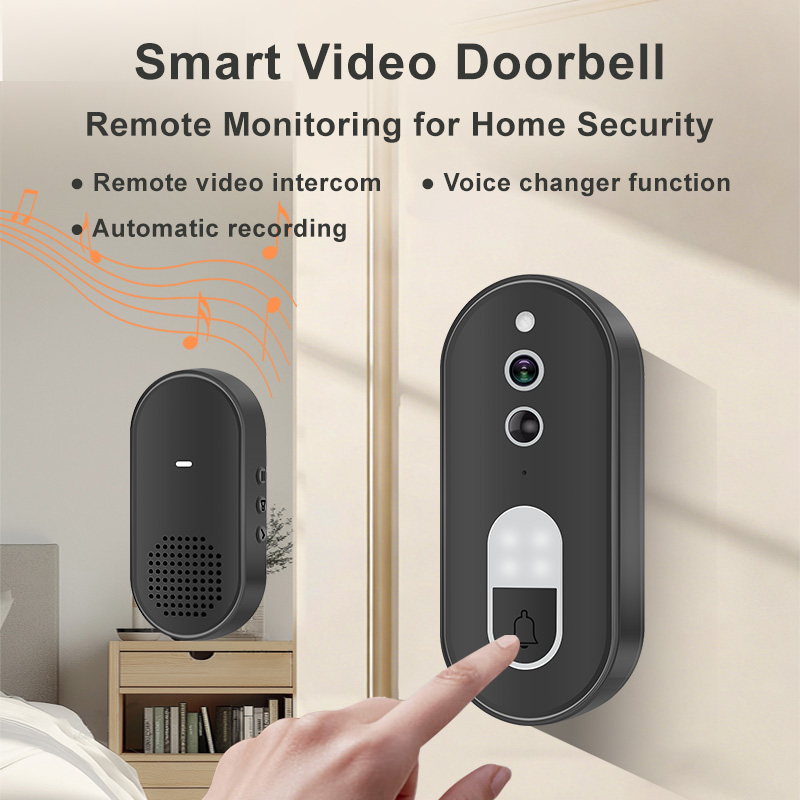 WiFi Video Doorbell Work With  - Smart Doorbell Wired recension och pris