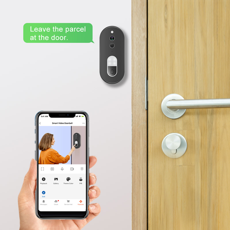WiFi Video Doorbell Work With  - Smart Doorbell Wired recension och pris