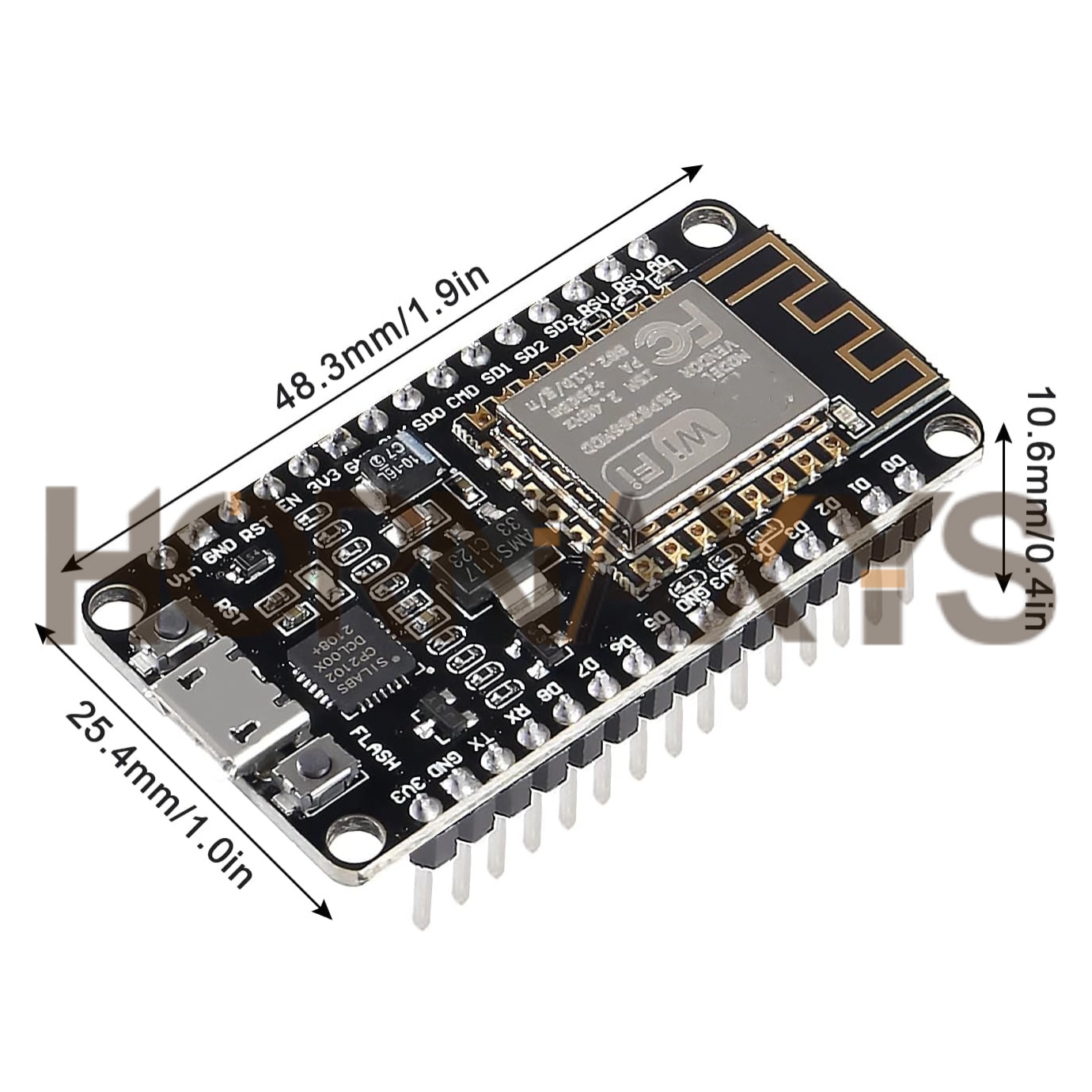 1-10PCS/Wireless Module CP2102 - Esp8266 Nodemcu Board recension och pris