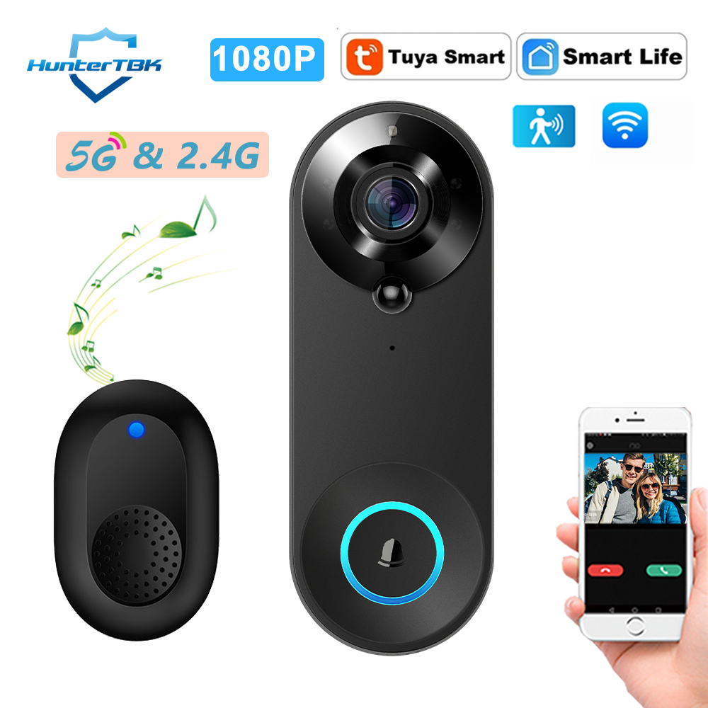 5G 2.4G WiFi Video Doorbell 10 - Smart Doorbell Wired recension och pris