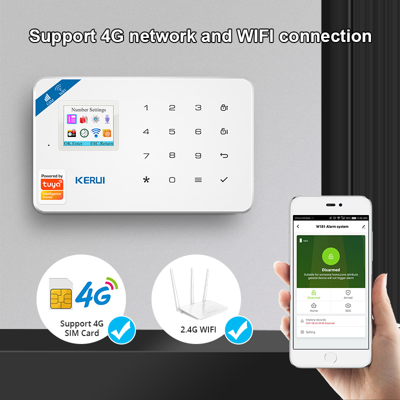 KERUI Security Alarm System Ki - Smart Home Automation Diy recension och pris
