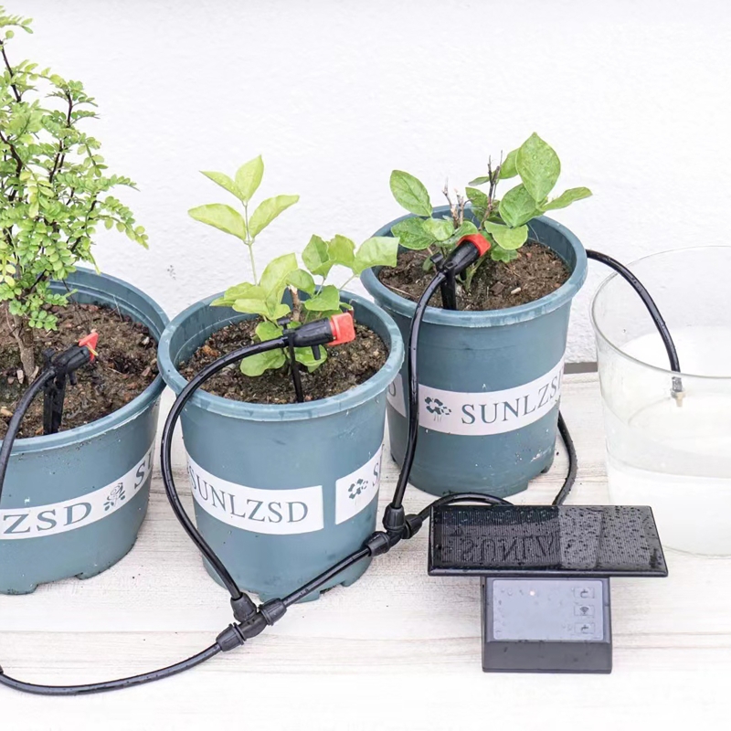 WIFI Solar Automatic Watering  - Smart Home Automation Diy recension och pris