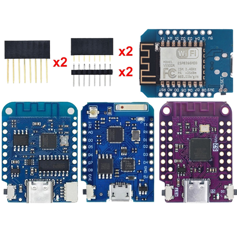 WeMos D1 Mini Pro V3.0 NodeMcu - Esp8266 Nodemcu Board recension och pris