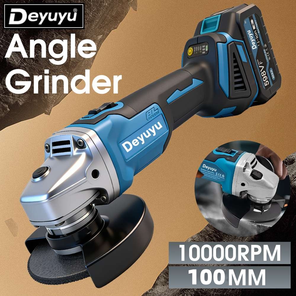 100mm Rechargeable Angle Grind - Diy Automation recension och pris