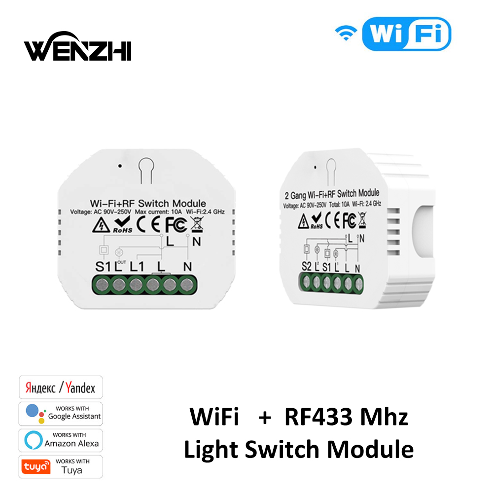 1/2Gang Light Switch DIY Modul - Home Automation Panel Diy recension och pris