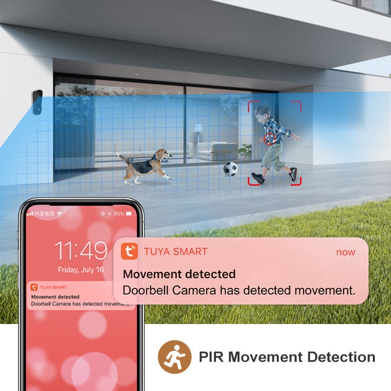 Smart Home 7 Inch WiFi Video D - Smart Doorbell Wired recension och pris